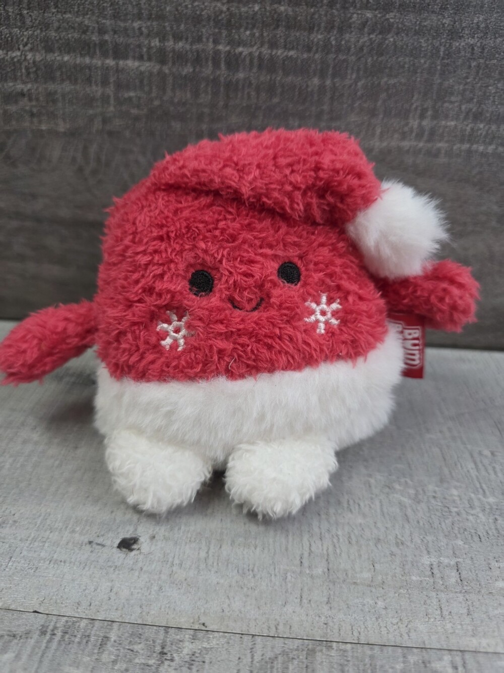 BumBumz Holiday Plush Toy SAL Santa Hat Christmas Stuffed b315